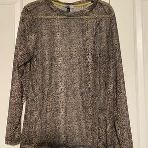 Snack skin see through top!